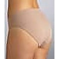 thumbnail image 2 of Women's Warner's 5138 All Day Fit No Pinching Hi-Cut Brief Panty (Mocha M), 2 of 2