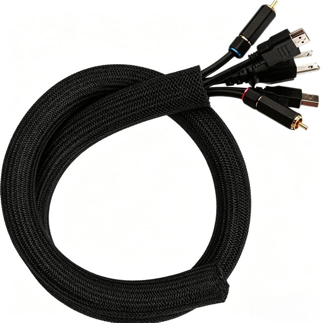 Outdor Sleeve For Organization And Protective Wiring Management Flexible For Industrial And Home Use