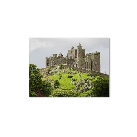 Trademark Fine Art 'Rock of Cashel Ireland' 16" x 24" Canvas Art (PL0065-C1624GG)