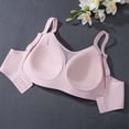 thumbnail image 7 of felwors Womens Wireless Bras V Mesh Comfortable Bralette Supportive Tshirt Bra No Underwire Seamless Push Up Everyday Bras (Light Pink, 0XL), 7 of 7
