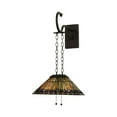 thumbnail image 4 of Meyda Tiffany 138560 Tiffany 2 Light 16" Tall Wall Sconce - Bronze, 4 of 5