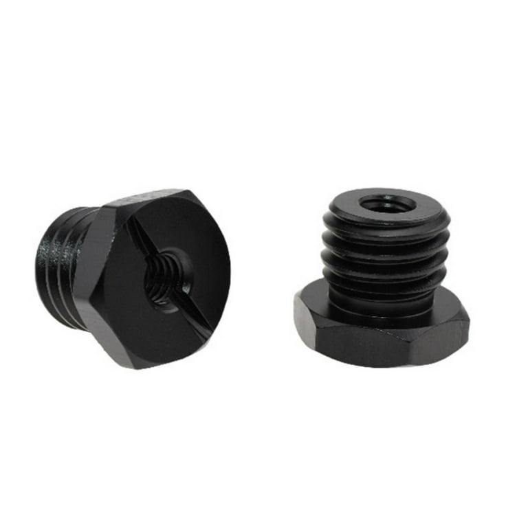 Yammee Aluminum Alloy 1/4 Female to 5/8 Male Threaded Screw Hex