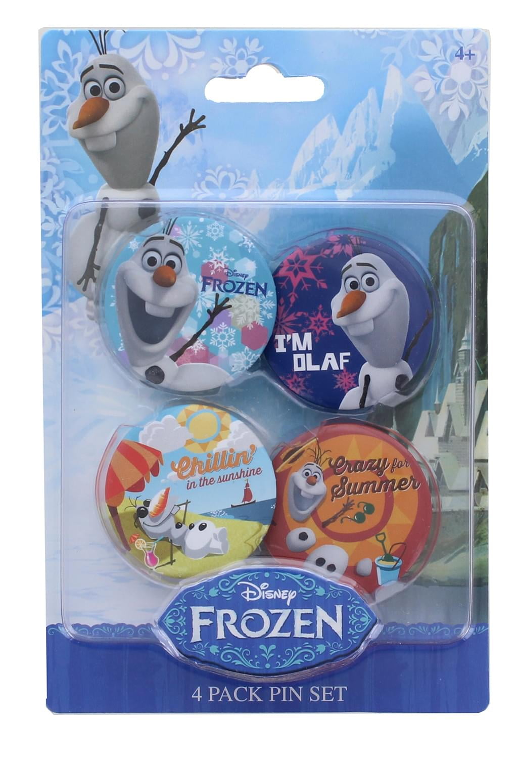 Frozen Olaf All My Best Friends are Flakes Jeweled Disney Pin 112058