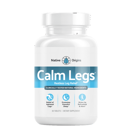 BRL Nutrition Calm Legs Restless Legs Relief Tablets, 60