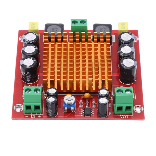 Placa Amplificadora De Potencia, TPA3116DA Módulo De Amplificador De Audio 12-26V XH-M544 Sonido Cálido Para Amplificadores De Canal De Teléfono Para Audiófilos Ccdes Audio Equipment