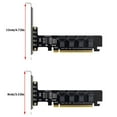 thumbnail image 4 of APPLAYERR 4 Port U.2 NVMe Adapter Card PCIe 4.0 SFF 8643 PCI-e X4 X8 X16 for Windows High Speed Stable, 4 of 7