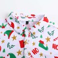 thumbnail image 5 of Mens Christmas Shirts Funny Performance Wicking Athletic Short Sleeve Mens Knit Polo,White,3XL, 5 of 9