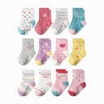 thumbnail image 4 of HCNTES Baby Boys Girls Cute Socks Toddlers Kids Crew Soft Socks Spring Summer Socks for Children(L01-G,3-5 Years), 4 of 4