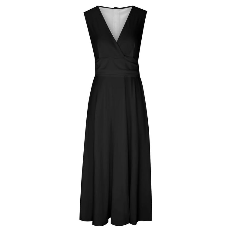 Toga Dress for Women,Women's Spring/Summer Sleeveless Solid Color V-Neck Wrapped Chest Long Dress,Women's Gown Dress Halter Cocktail Dress Bridesmaid Long Dresses. - Walmart.com Toga Dress for Women,Women's Spring/Summer Sleeveless Solid Color V-Neck Wrapped Chest Long Dress,Women's Gown Dress Halter Cocktail Dress Bridesmaid Long Dresses. - Walmart.com