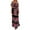 Black, variant on Elegant Women's Off Shoulder Red Floral Print Maxi Swing Dress, Halter Bohemian Design with Oblique Shoulder & Strapless Silhouette, Perfect for Beach, Party, or Sundress Occasions