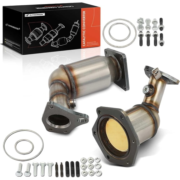 A-Premium Front 2-PC Catalytic Converter Kit Direct-Fit Compatible with Nissan Altima 2007-2018, Murano 2009-2019, Pathfinder 2013-2019, Quest 2011-2014 & Infiniti QX60, JX35, 3.5L, EPA Compliant