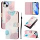 thumbnail image 1 of For iPhone 15 Plus Case Pattern Printing Wallet Phone Cover with Strap - Graffiti, 1 of 5