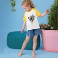 thumbnail image 4 of RXIRUCGD 2025 Vêtements d'Été pour Enfants Tout-Petits Garçons Filles Mode Mignon Col Rond Imprimé Manches Courtes Haut, 4 of 6