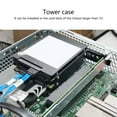 thumbnail image 2 of Stable Desktop Computer SSD HDD Mounting Bracket SSD HDD Holder for PCI Slot Expansion Metal Frame for Secure Storage, 2 of 12
