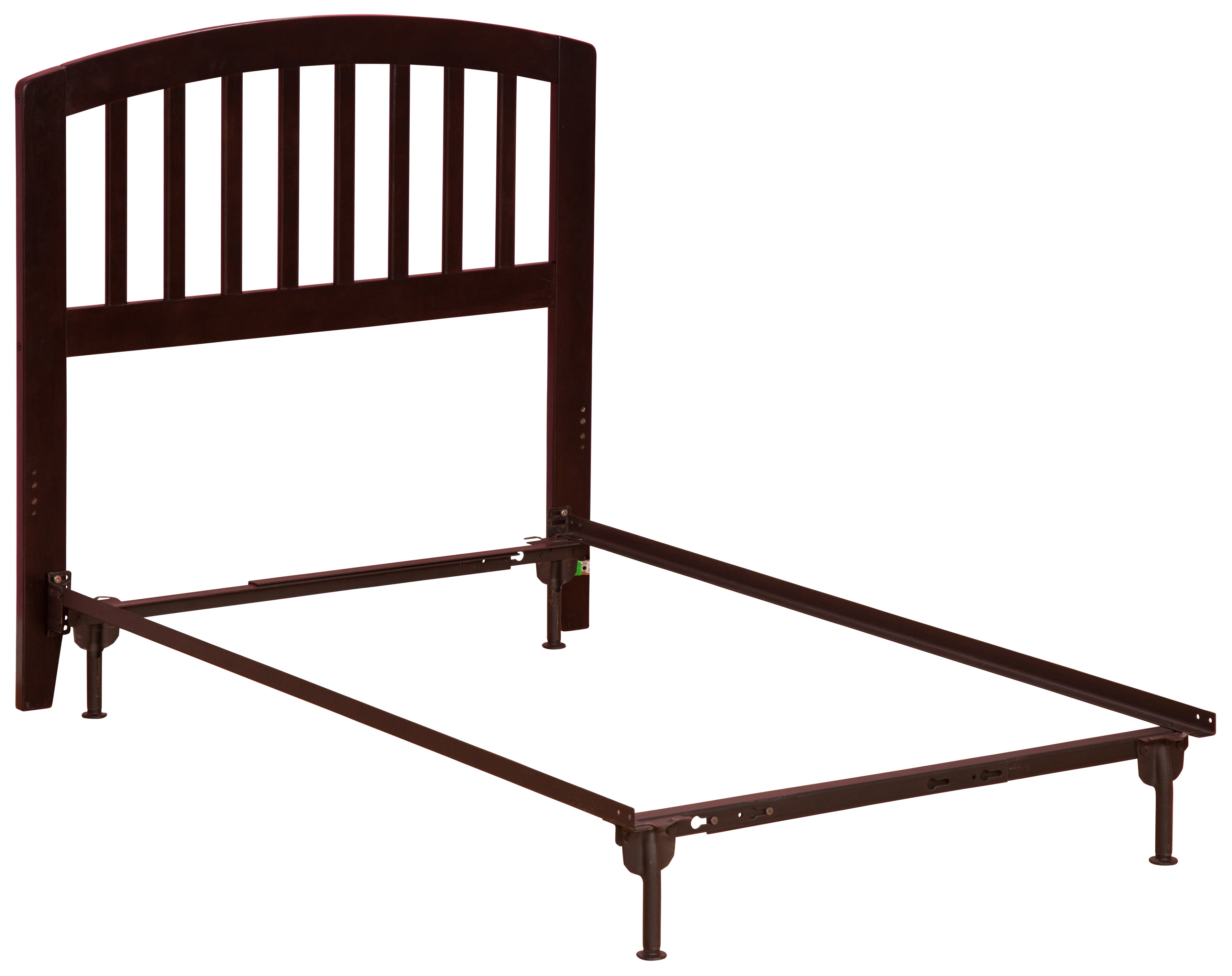 Richmond Headboard TW w/ Metal Bed Frame Espresso