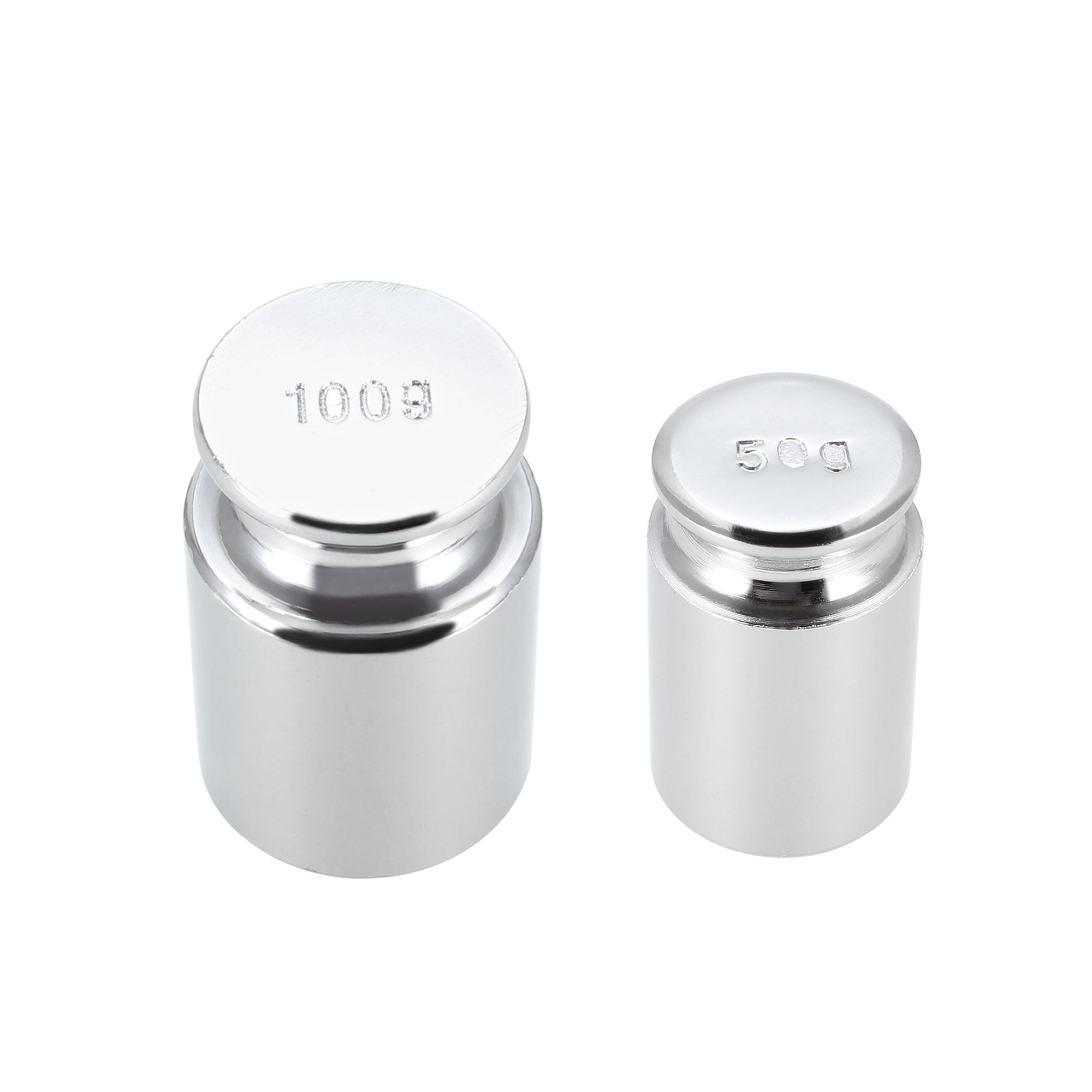 Gram Calibration Weight Set 50g 100g M1 Precision Chrome Plated Steel