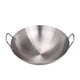thumbnail image 2 of Wok de acero inoxidable Macarena Sartén para freír carne 34 cm, 2 of 8