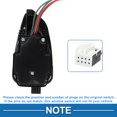 thumbnail image 4 of Interruptor de ventana eléctrica Unique Bargains No.2308211351 Interruptor de control de ventana para Mercedes-Benz SL500 SL550 SL600 Negro, 4 of 7