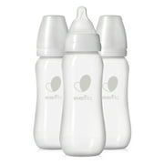 Evenflo Balance + Standard Neck BPA-Free Plastic Baby Bottles - 9oz, Clear, 3ct