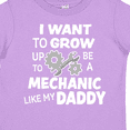 thumbnail image 4 of Inktastic I Want To Grow up To Be a Mechanic Like My Daddy Boys or Girls Toddler T-Shirt, 4 of 5