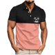 thumbnail image 1 of Camisas para Hombre Casual Negocios de Manga Corta Impreso Atlético con Solapa para el Trabajo Y Deportes Al Aire Libre, 1 of 8