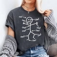 thumbnail image 4 of Ow Ow Ow Ow Ow Ow Ow Character T-Shirt, Men's And Women's Graphic Tee 100% Cotton by TBun, Full Sizes S-5XL, 4 of 5