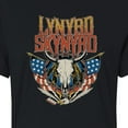 thumbnail image 3 of Lynyrd Skynyrd - Americana Steer Skull - Juniors Cropped Cotton Blend T-Shirt, 3 of 5