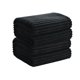 thumbnail image 1 of Set de 2 Cobijas King Size Bluelander, Diseño de Rayas, Franela 100% Poliéster Ultrasuave, Negro, 1 of 5