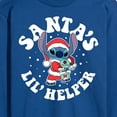 thumbnail image 3 of Lilo & Stitch - Santas Lil Helper - Men's Long Sleeve T-Shirt, 3 of 5