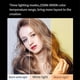 thumbnail image 2 of RGB LED Phone Selfie Light 2000Mah Battery Rechargeable Video Fill Light Portable 3 Lighting Mode Video Light, 2 of 5