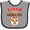 Heather and Black, variant on Inktastic Shiba Inu Dog Lover Boys or Girls Baby Bib
