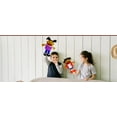 thumbnail image 6 of 4E’s Novelty Hand Puppets for Kids 8-Pack, Movable Mouth Plush Toys, 6 of 9