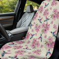 thumbnail image 4 of XYZCANDO Flowers Print Versatile Car Seat Cover Towel for Travel Yoga Swimming, Easy to Clean Washable Car Seat Towel Cover, 4 of 11