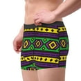 thumbnail image 4 of Kll Carnival Mardi Gras Men'S Cotton Boxer Briefs Underwear-X-Large, 4 of 9
