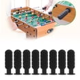 thumbnail image 3 of LOVIVER 8 Pieces Foosball Handle Grips for Standard Foosball Tables Black Replacement Handles, 3 of 8