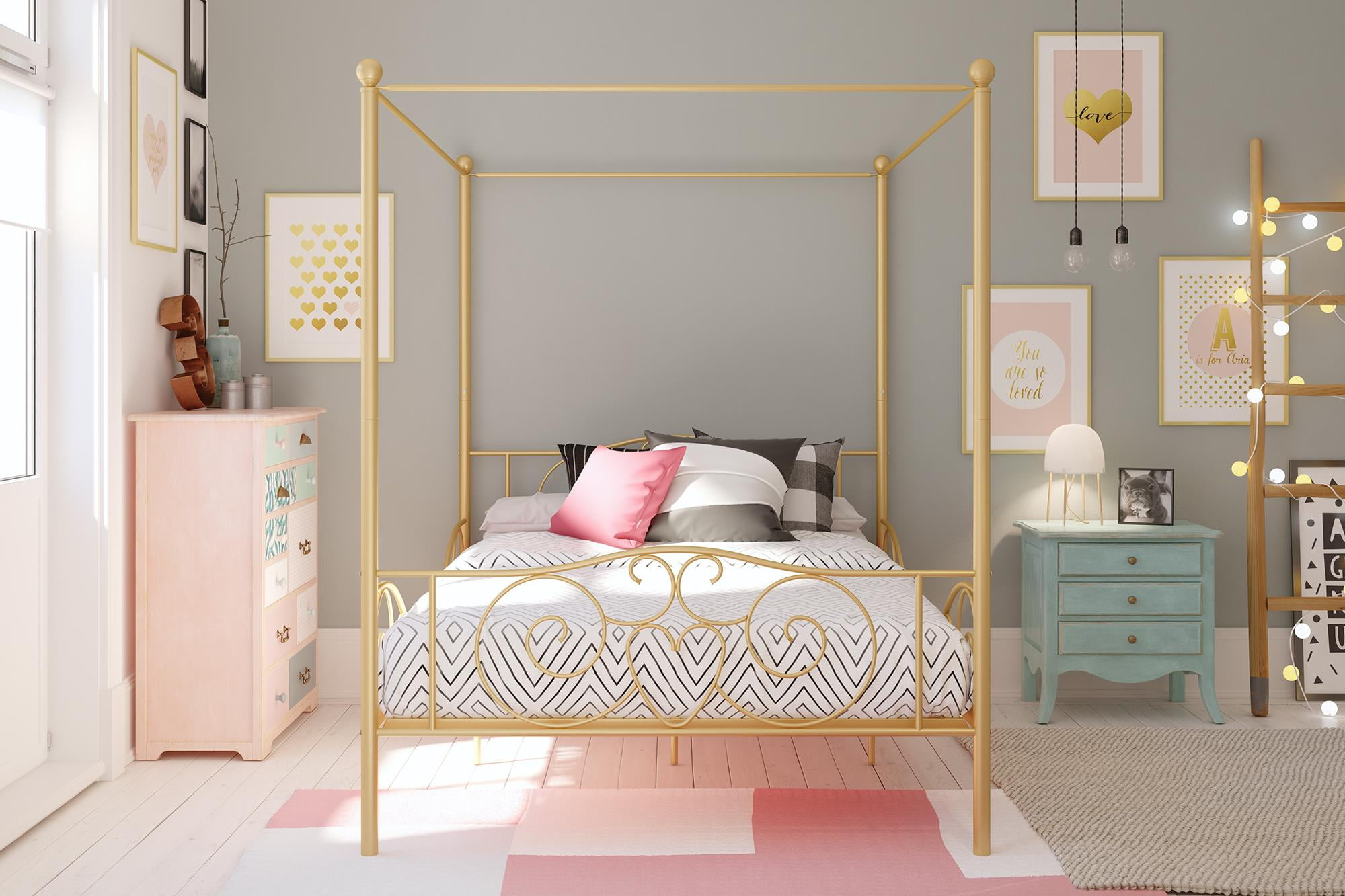Little Girl Tween /& Teen Kids White Mosquito Net Curtains for Adult Unicorn Gift /& Bedroom d/écor//Decoration Unicorn Bed Canopy Toddlers