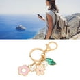 thumbnail image 7 of Key Chains for Car Keys, Cute Keychains, Zinc Alloy Rustproof Anti-allergy Flower Keychain for Women for Backpack Purse Handbag Bag Earphone Case Decoration, 7 of 7