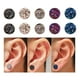 thumbnail image 4 of 5 pares de pendientes magnéticos de , regalo de joyería para niñas, , mujeres y hombres 6 mm de diámetro Hugo pendientes, 4 of 10