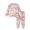 Pink#9527, variant on BOOMNY 2Pcs Girls Outfit Sets Bunny Graphic Long Sleeve Sweatshirts Pants Sets for Kids Comfy Clothing Set