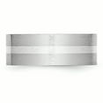 thumbnail image 3 of Cobalt Sterling Silver Inlay Satin 8mm Flat Band Ring 13 Size, 3 of 6
