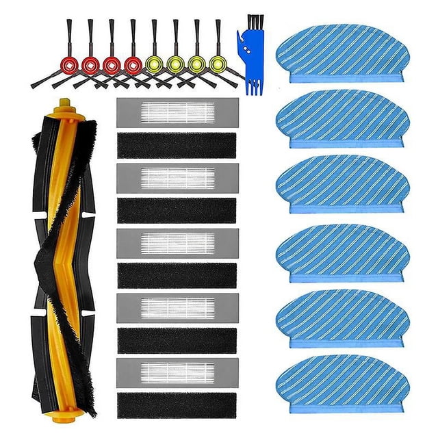 Paño de fregona con filtro de cepillo giratorio para Ecovacs Deebot Ozmo 920 950 T5