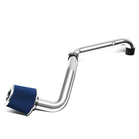 Blue Civic Air Intake System - For 1996-2000 Honda Civic CX/DX/LX Lightweight Hi-Flow Cold Air Intake System+Blue Cone Filter