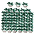 thumbnail image 4 of AMLESO 50PCS Romantic Hexagonal Chocolate Candy Boxes Treats Party Favor Birthday Party Green, 4 of 8