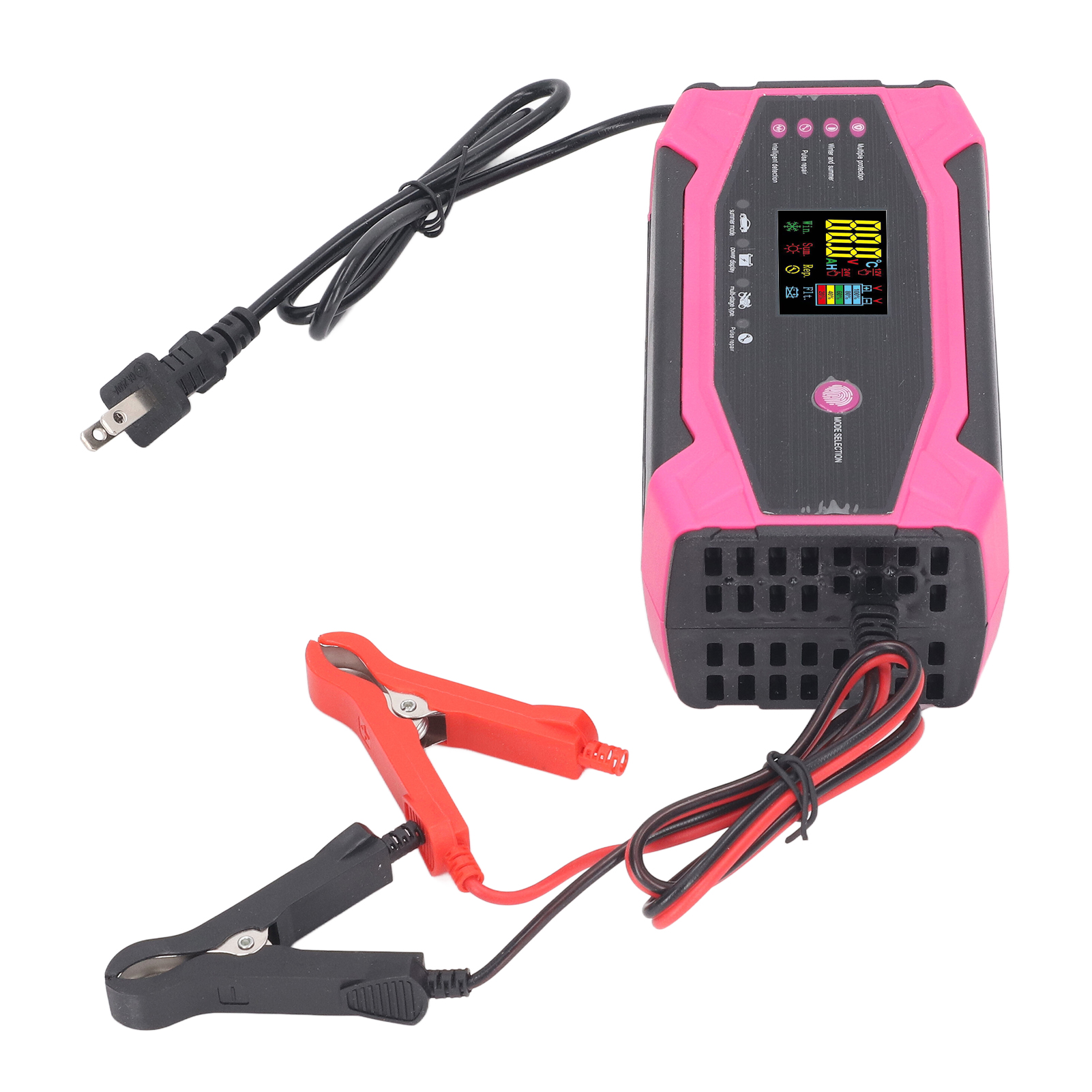 Car Battery Charger 12V 10A 24V 5A Smart Automatic Pulse Repair ...