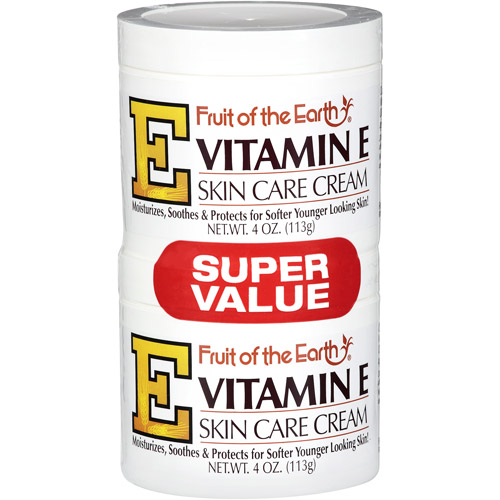 Fruit Of The Earth Vitamin E Skin Care Cream Super Value 4 Oz 2 Pack Fruit Of The Earth Vitamin E Skin Care Cream Super Value 4 Oz 2 Pack