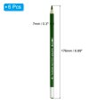 thumbnail image 2 of Uxcell Watercolor Pencil for Blending, Coloring, Sketch Drawing, Painting, 6Pcs, Green, 2 of 6
