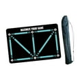thumbnail image 1 of S SERENABLE Footstep Training Mat Tapis de Football Tapis pour Usage Domestique Intérieur Enfant Vert, 1 of 9