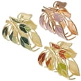 thumbnail image 1 of BESTYASH 3Ud Pinzas Grandes Para De Metal Con Hoja Para Estilo Y Uso En Actividades Color Surtido, 1 of 6