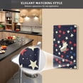 thumbnail image 5 of Yayeee Blank Wall Plate Cover 1-Gang 4.5"x2.7" Home Unused Decorative Outlet, Red Starry Pattern, 5 of 7
