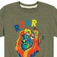 thumbnail image 3 of The Lion King - Mufasa & Simba - Roar - Toddler & Youth Short Sleeve Graphic T-Shirt, 3 of 5